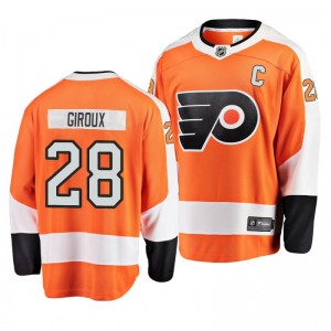 Claude Giroux Flyers Orange Fanatics Breakaway Player Jersey - Sale