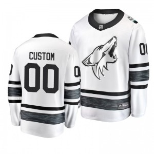 Coyotes Custom White 2019 NHL All-Star Jersey - Sale