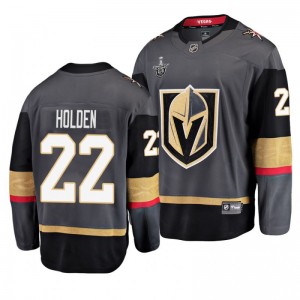 Golden Knights Nick Holden 2019 Stanley Cup Playoffs Breakaway Player Jersey Black - Sale