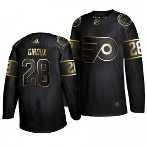 Claude Giroux Flyers Golden Edition  Authentic Adidas Jersey Black - Sale