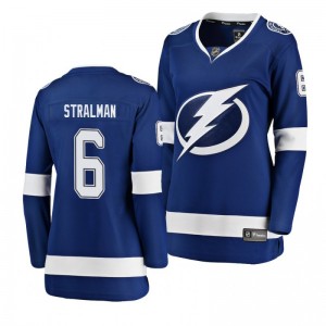 Anton Stralman Tampa Bay Lightning blue Breakaway Player Home Women's Jersey - Sale