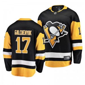 Penguins Alex Galchenyuk Black Home Men's Jersey - Sale