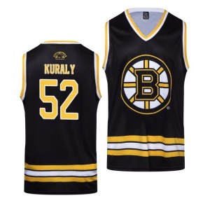 Sean Kuraly Bruins Black Hockey Home Tank Top - Sale