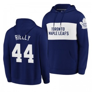 Maple Leafs Morgan Rielly Classics Faux Cashmere Pullover Blue Hoodie
