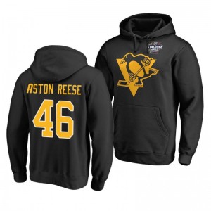 Zach Aston-Reese Penguins 2019 Stadium Series Black Pullover Hoodie - Sale