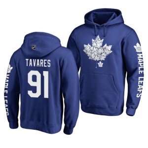 John Tavares Maple Leafs Hometown Collection Royal Pullover Hoodie