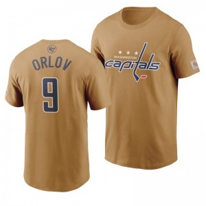 Capitals Dmitry Orlov Brown Carhartt X 47 Branded T-Shirt - Sale