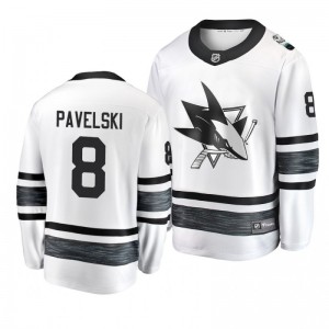 Sharks Joe Pavelski White 2019 NHL All-Star Jersey - Sale