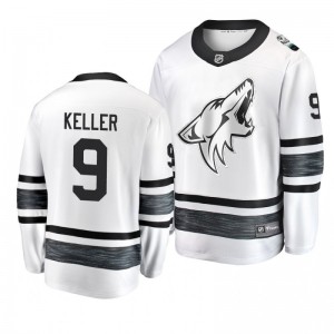 Coyotes Clayton Keller White 2019 NHL All-Star Jersey - Sale
