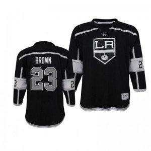 Kings Preschool Dustin Brown Home Replica Black Jersey - Sale