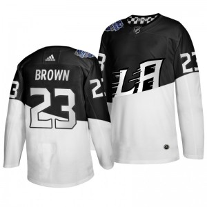 Dustin Brown #23 2020 Stadium Series Los Angeles Kings Authentic Jersey - White Black - Sale