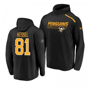 Pittsburgh Penguins Phil Kessel Rinkside Transitional authentic pro Black Hoodie - Sale