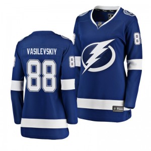 Andrei Vasilevskiy Tampa Bay Lightning blue Breakaway Player Home Women's Jersey - Sale