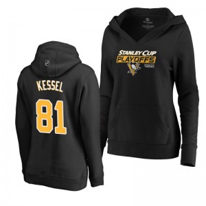 Phil Kessel Pittsburgh Penguins 2019 Stanley Cup Playoffs Bound Body Checking Pullover Women's Black Hoodie - Sale