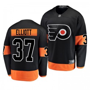 Brian Elliott Philadelphia Flyers Youth 2019 Alternate Black Breakaway Player Fanatics Branded Jersey - Sale