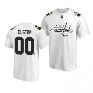 Capitals Custom White 2019 NHL All-Star T-shirt - Sale