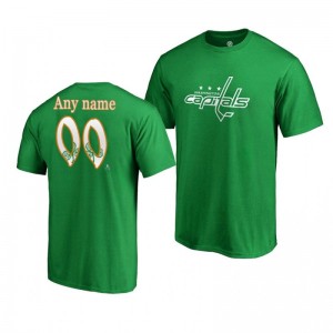 Custom Capitals 2019 St. Patrick's Day green Forever Lucky Fanatics T-Shirt - Sale