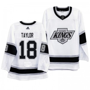 Kings Heritage Dave Taylor White Throwback 90s Jersey - Sale