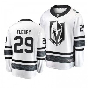 Golden Knights Marc-Andre Fleury White 2019 NHL All-Star Jersey - Sale