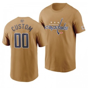 Capitals Custom Brown Carhartt X 47 Branded T-Shirt - Sale