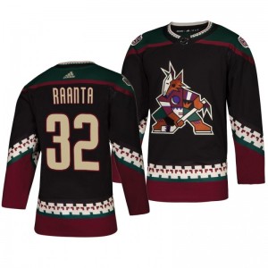 Antti Raanta Coyotes Authentic Throwback Alternate Black Jersey - Sale