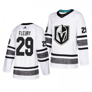 Marc-Andre Fleury Golden Knights Authentic Pro Parley White 2019 NHL All-Star Game Jersey - Sale