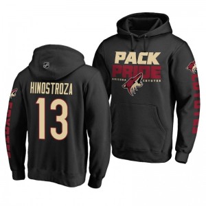 Vinnie Hinostroza Coyotes Hometown Collection Black Pullover Hoodie - Sale