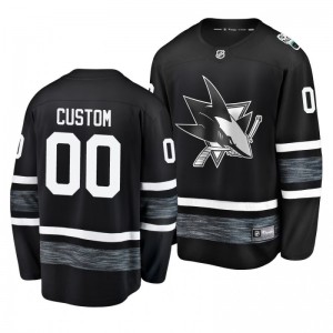 Sharks Custom Black 2019 NHL All-Star Jersey - Sale