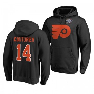 Sean Couturier Flyers 2019 Stadium Series Black Pullover Hoodie - Sale