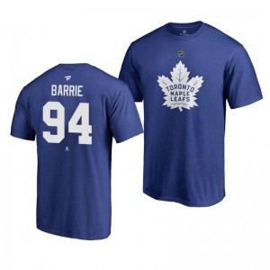 Tyson Barrie Maple Leafs Blue Authentic Stack T-Shirt - Sale