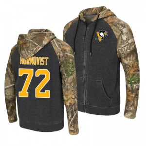 Penguins Patric Hornqvist RealTree Camo Pullover Hoodie Gray - Sale