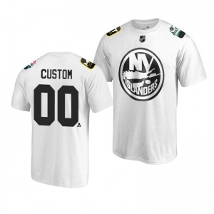 Islanders Custom White 2019 NHL All-Star T-shirt - Sale