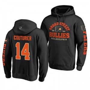 Sean Couturier Flyers Hometown Collection Black Pullover Hoodie - Sale