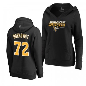 Patric Hornqvist Pittsburgh Penguins 2019 Stanley Cup Playoffs Bound Body Checking Pullover Women's Black Hoodie - Sale