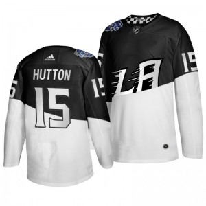 Ben Hutton #15 2020 Stadium Series Los Angeles Kings Authentic Jersey - White Black - Sale