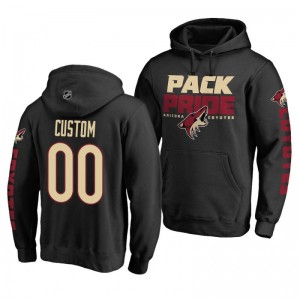 Custom Coyotes Hometown Collection Black Pullover Hoodie - Sale