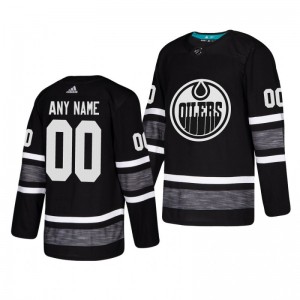 Custom Oilers Authentic Pro Parley Black 2019 NHL All-Star Game Jersey - Sale