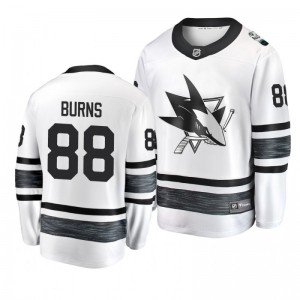 Sharks Brent Burns White 2019 NHL All-Star Jersey - Sale