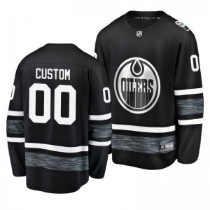 Oilers Custom Black 2019 NHL All-Star Jersey - Sale