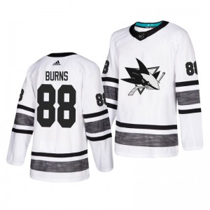 Brent Burns Sharks Authentic Pro Parley White 2019 NHL All-Star Game Jersey - Sale