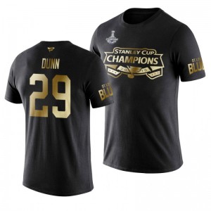 2019 Stanley Cup Champions Blues Black Golden Edition Vince Dunn T-Shirt - Sale