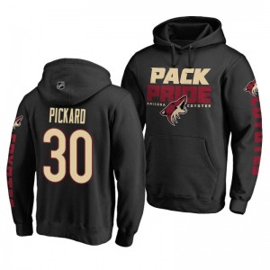 Calvin Pickard Coyotes Hometown Collection Black Pullover Hoodie - Sale