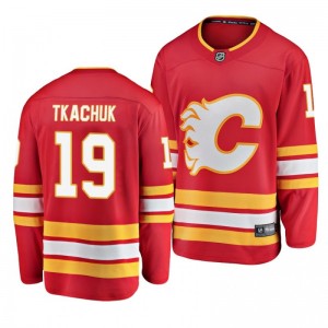 Matthew Tkachuk Flames Red Breakaway Player Fanatics Branded Alternate Youth Jersey - Sale