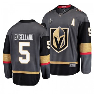 Golden Knights Deryk Engelland 2019 Stanley Cup Playoffs Breakaway Player Jersey Black - Sale