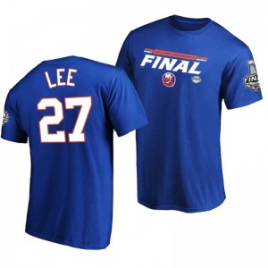 Islanders anders lee Royal 2020 Stanley Cup Playoffs Eastern Conference Final Bound Overdrive Tee - Sale