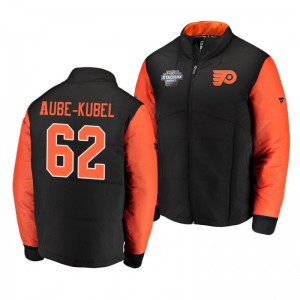 Black Flyers Nicolas Aube-Kubel Authentic Pro Puffer NHL Stadium Series Jacket - Sale
