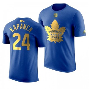 Toronto Maple Leafs Kasperi Kapanen Maple Leafs Royal T-Shirt - Sale