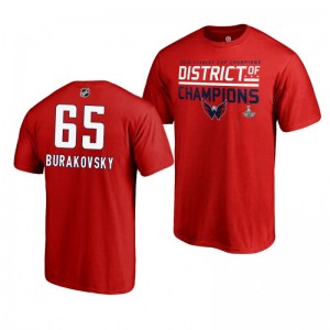 2018 Stanley Cup Champions Andre Burakovsky Capitals Red Men's T-Shirt - Sale