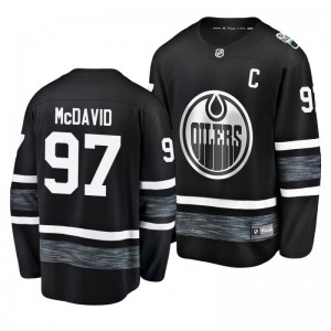 Oilers Connor McDavid Black 2019 NHL All-Star Jersey - Sale
