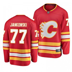 Mark Jankowski Flames Red Breakaway Player Fanatics Branded Alternate Youth Jersey - Sale